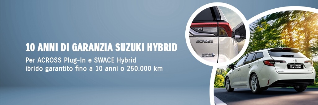 pay off 10 anni garanzia Suzuki