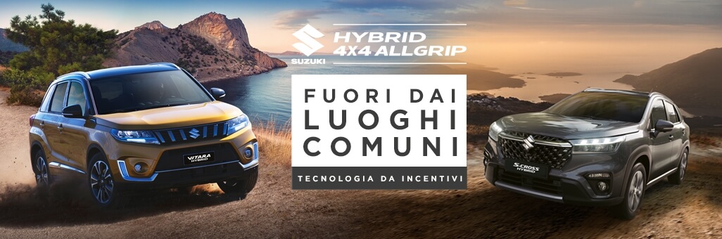 SUZUKI: NATURA HYBRID, CARATTERE 4X4