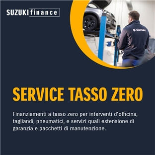 finanziamento tasso zero Suzuki