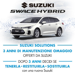 Suzuki Swace Hybrid allestimenti